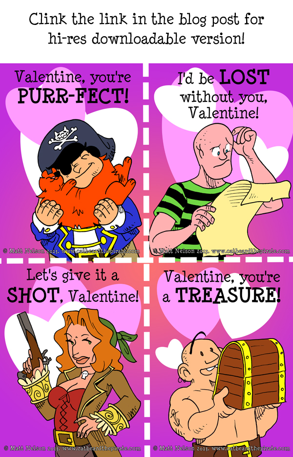Catbeard Valentines! (1 of 2)